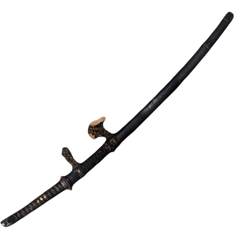 新田神社の宝物殿にある太刀